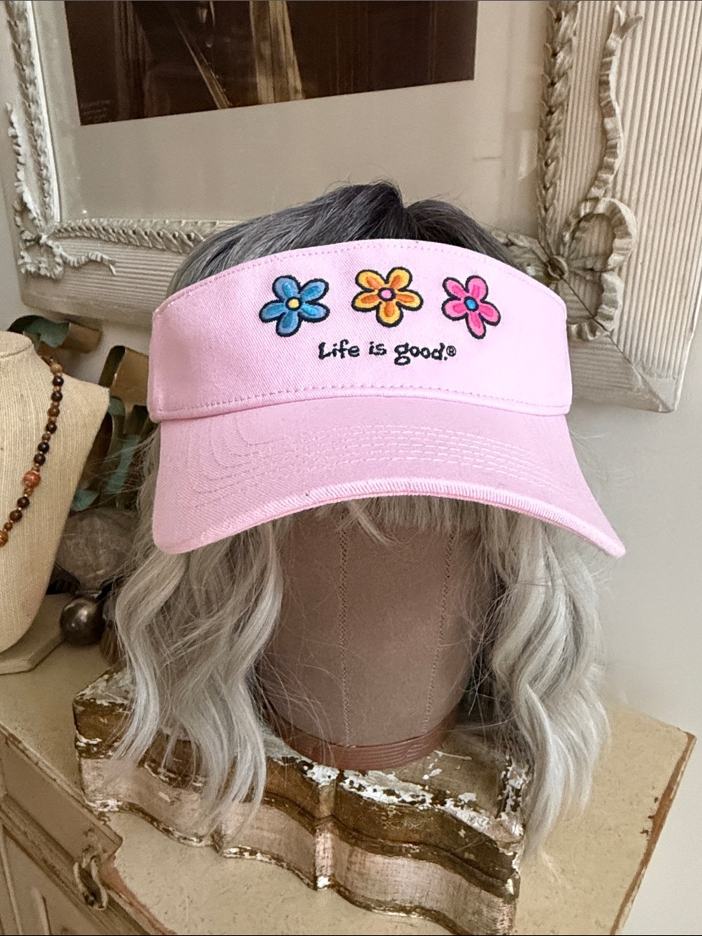 LIFE IS GOOD Visor Hat